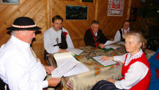 jury Przegldu - Tadeusz Bukowski-Grosek, Krzysztof Trebunia-Tutka, Jzef Pito, Bronisawa Obrochta, Zofia Lenik