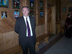 autor wystawy - Marian Jarek z Nitry