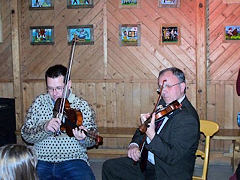 sowaccy muzycy: Marian Jarek i Pavel Vakos