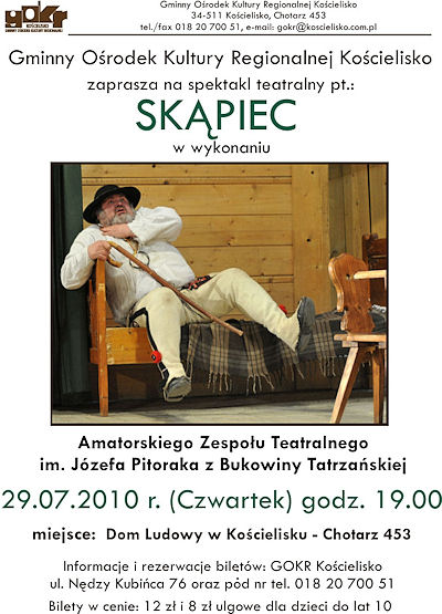 Skapiec - plakat