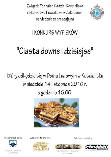 Konkurs wypieków