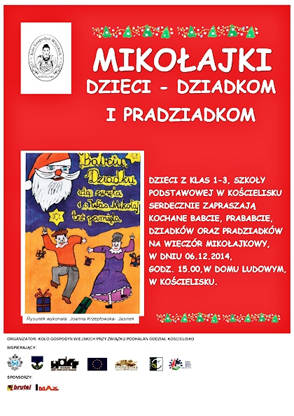 MIKOŁAJ - dzieci dziadkom i pradziadkom