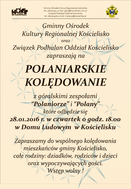 Polaniarskie kolędowanie